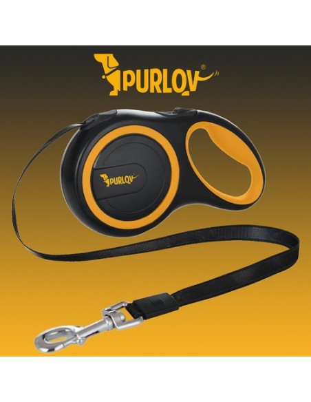 Automatinis pavadėlis šuniui 8m/ 50kg Purlov 19786m