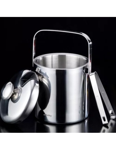 Ledo kibiras - žnyplės + šaukštas Ruhhy 21159