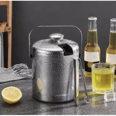 Ledo kibiras - žnyplės + šaukštas Ruhhy 21159