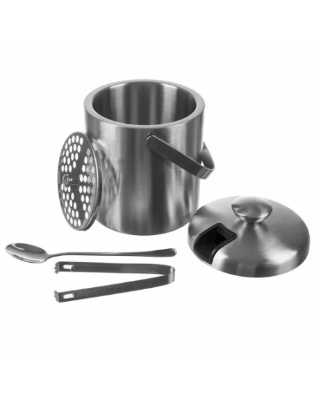 Ledo kibiras - žnyplės + šaukštas Ruhhy 21159