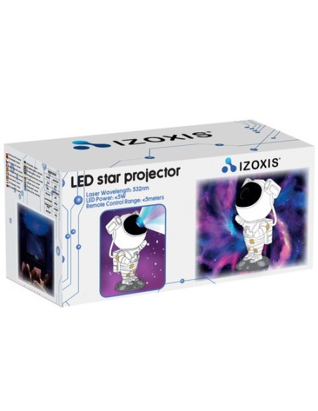 Izoxis 21857 astronautas LED žvaigždžių projektorius