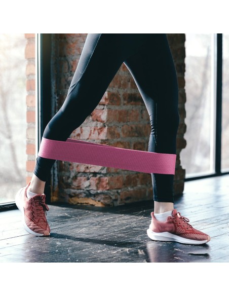 Medžiagos atsparumo juostos guminės mankštos mini juostos joga fitneso crossfit RINKINYS 3 vnt