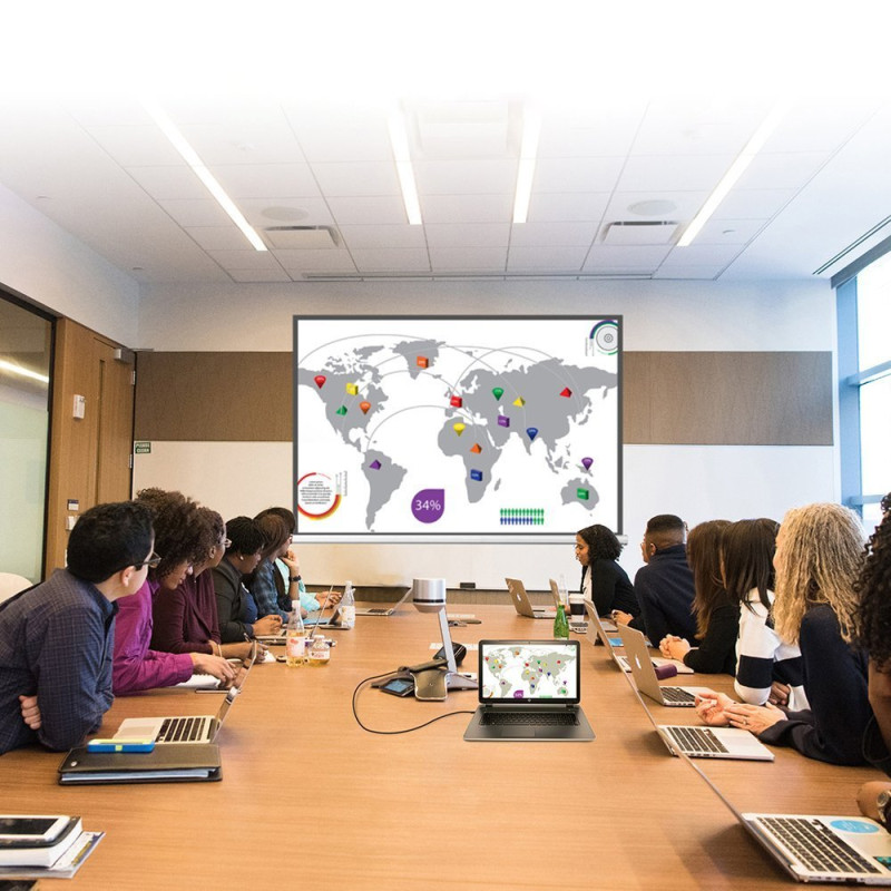 C tipo USB laidas – HDMI 4K 30Hz 3m juodas