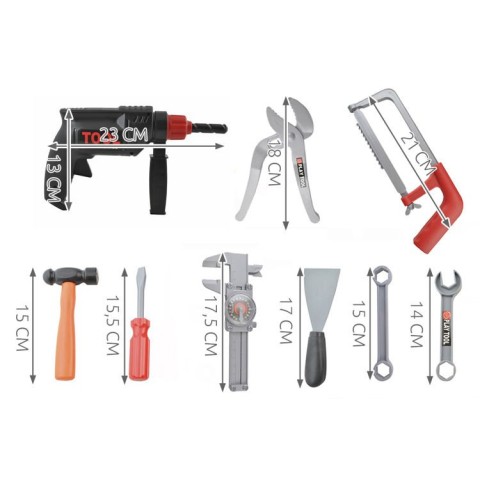 Žaislų įrankių dėžė