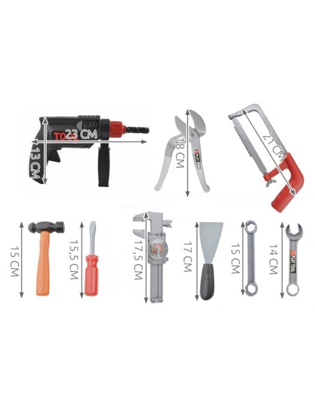 Žaislų įrankių dėžė