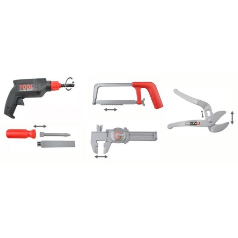 Žaislų įrankių dėžė