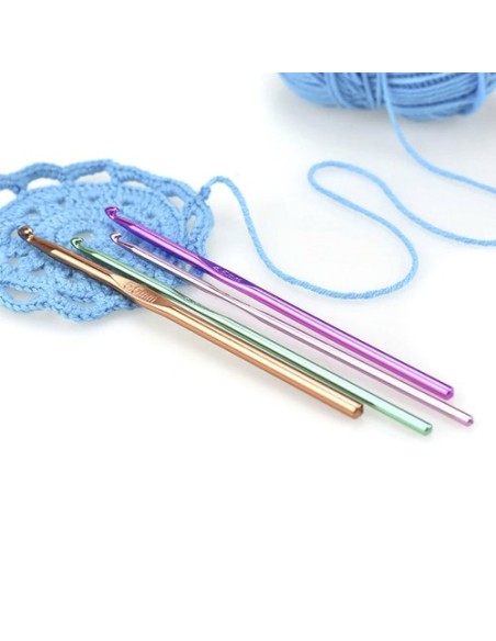 12 vnt nėrimo kabliukų rinkinys.