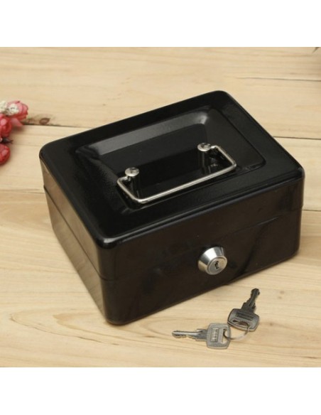 Juoda pinigų dėžutė