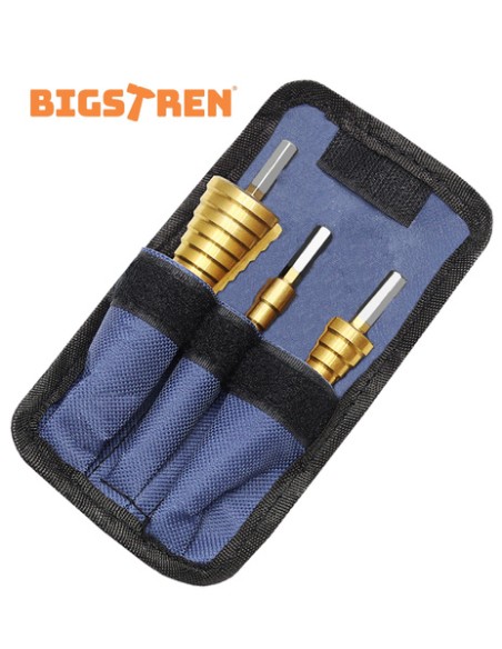 Kūginių grąžtų rinkinys - 3 vnt.