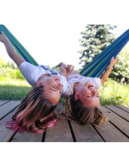 Hamakas be strypo Iso Trade daugiaspalvis 150 kg 240 x 150