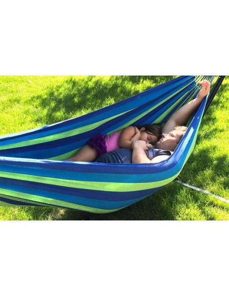 Hamakas be strypo Iso Trade daugiaspalvis 150 kg 240 x 150