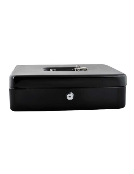 Didelė juoda pinigų dėžutė