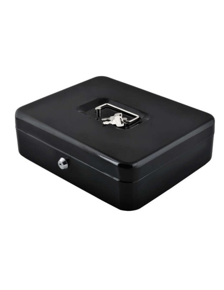 Didelė juoda pinigų dėžutė