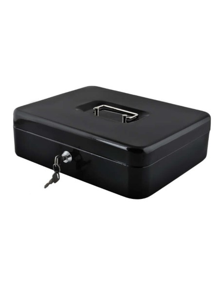 Didelė juoda pinigų dėžutė