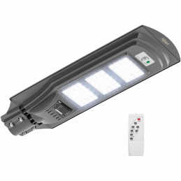 Saulės gatvių šviestuvas su judesio ir prieblandos jutikliu 60 x LED 300 W PILOT