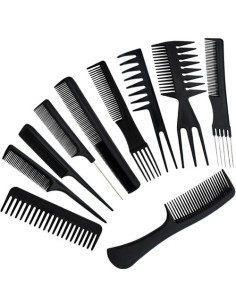 Kirpyklų šukos - rinkinyje 10 vnt