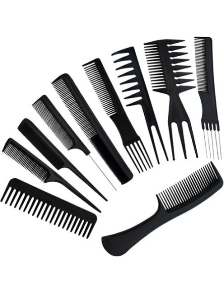 Kirpyklų šukos - rinkinyje 10 vnt