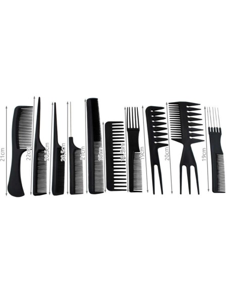 Kirpyklų šukos - rinkinyje 10 vnt