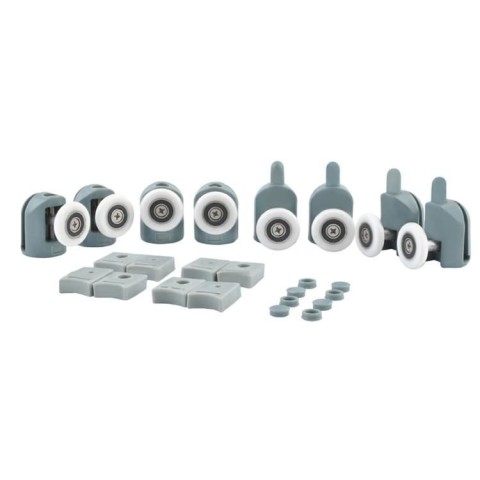 Dušo kabinos žiedas - rinkinyje 8 vnt