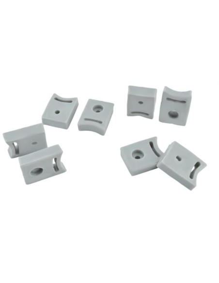 Dušo kabinos žiedas - rinkinyje 8 vnt