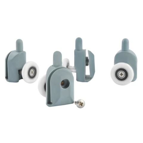 Dušo kabinos žiedas - rinkinyje 8 vnt