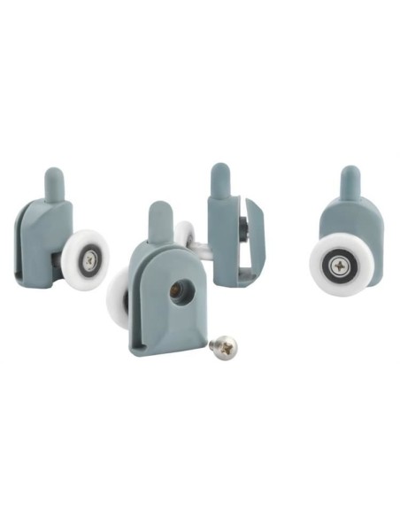 Dušo kabinos žiedas - rinkinyje 8 vnt