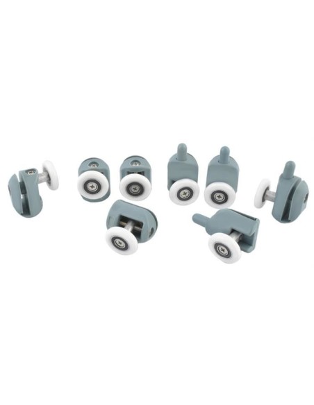 Dušo kabinos žiedas - rinkinyje 8 vnt