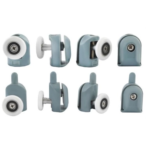 Dušo kabinos žiedas - rinkinyje 8 vnt