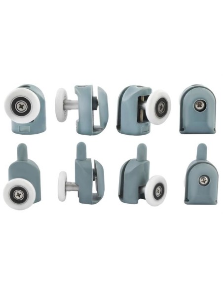 Dušo kabinos žiedas - rinkinyje 8 vnt