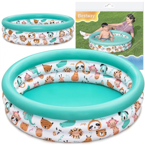 Pripučiamas baseinas 102x25 cm - BESTWAY 51008