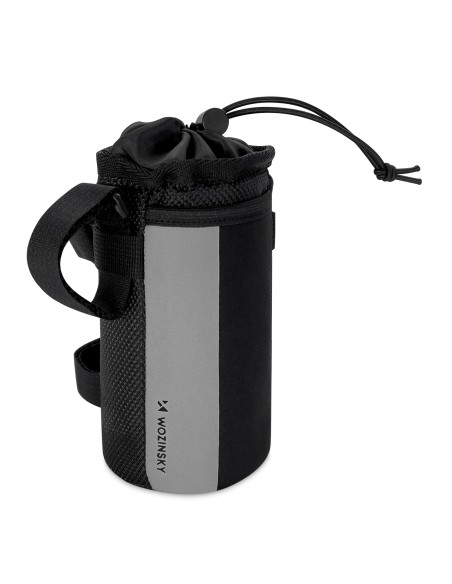 Terminio vandens buteliuko maišelis dviračiui ar paspirtukui 1 l juodas