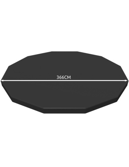 Baseino uždanga karkasui 366 cm BESTWAY 58037