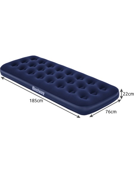 Viengulis čiužinys 185x76x22cm - BESTWAY 67000