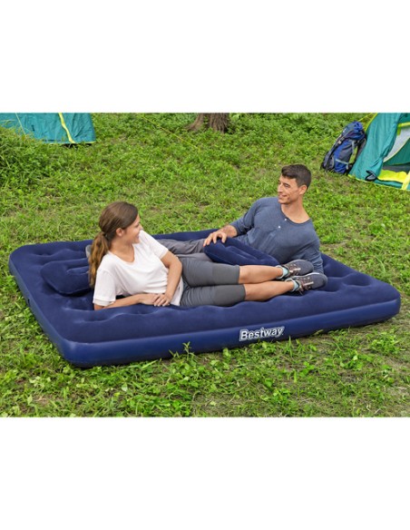 Dvigubas čiužinys su pompa - BESTWAY 67374