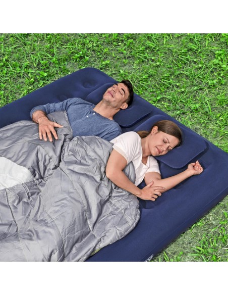 Dvigubas čiužinys su pompa - BESTWAY 67374