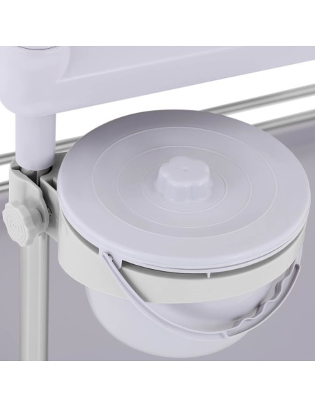Kosmetikos procedūrų laboratorinis vežimėlis 2 lentynos 1 stalčius 82 x 52 x 91 cm 20 kg Kosmetikos procedūrų laboratorinis vežimėlis 2 lentynos 1 stalčius 82 x 52 x 91 cm 20 kg
