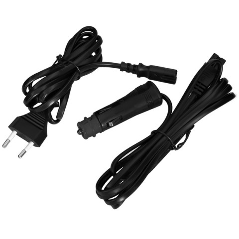 4L kelioninis šaldytuvas - juodas