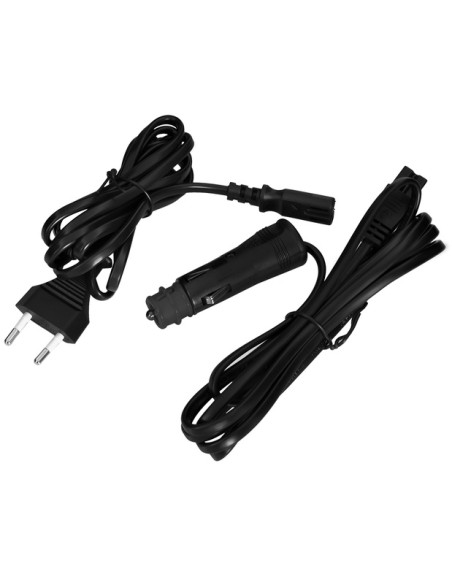 4L kelioninis šaldytuvas - juodas