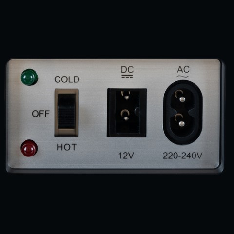 4L kelioninis šaldytuvas - juodas