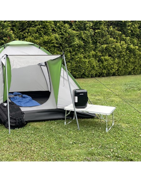 4L kelioninis šaldytuvas - juodas