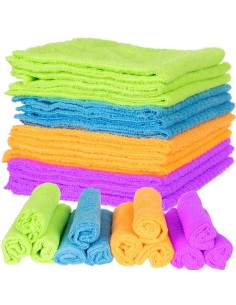 Mikropluošto šluostės - rinkinyje 12 vnt.