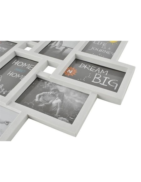10 nuotraukų rėmelis – baltas