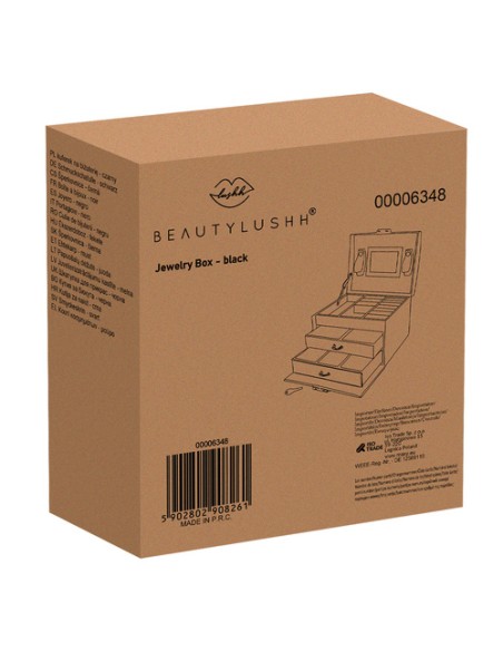 Papuošalų dėžutė/ dėklas - juodas