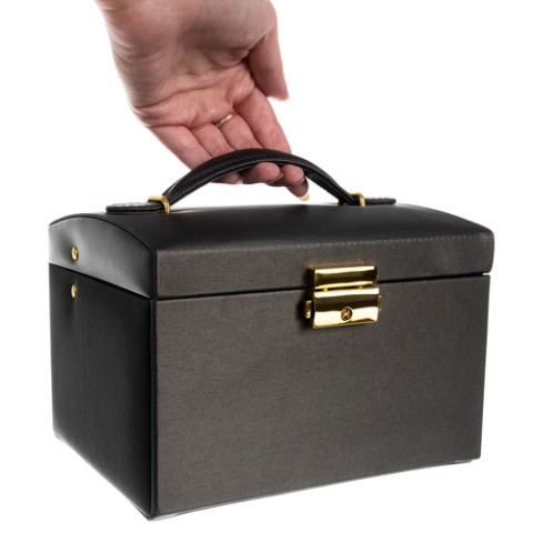 Papuošalų dėžutė/ dėklas - juodas