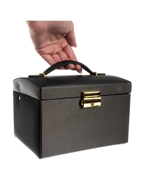 Papuošalų dėžutė/ dėklas - juodas