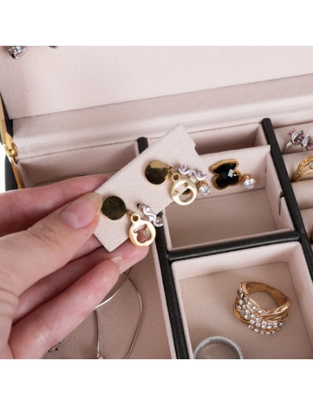 Papuošalų dėžutė/ dėklas - juodas