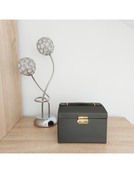 Papuošalų dėžutė/ dėklas - juodas