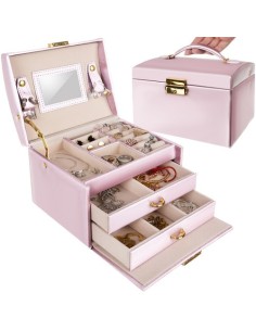 Papuošalų dėžutė/ dėklas - rožinė