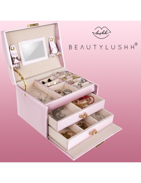 Papuošalų dėžutė/ dėklas - rožinė