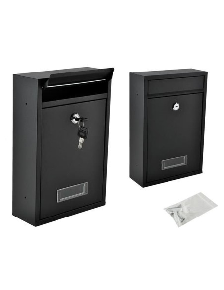 S6237 pašto dėžutė - juoda